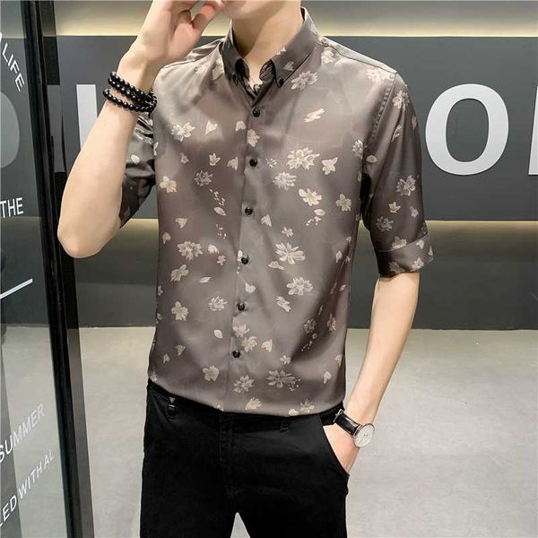 2020 лето мужская рубашка половина рукава slim fit повседневные рубашки цветочный принт мужская бизнес уличная социальная блузка camisa masc, White;black
2020 лето мужская рубашка половина рукава slim fit повседневные рубашки цветочный принт мужская бизнес уличная социальная блузка camisa masc, White;black
