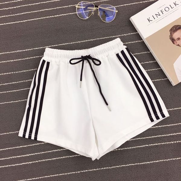 summer hip hop active simple black gothic women shorts casual big size red stripe lace up pocket office lady 90s shorts, White;black
summer hip hop active simple black gothic women shorts casual big size red stripe lace up pocket office lady 90s shorts, White;black