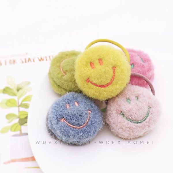 handmade cute children girls hair accessories fluffy smiling face elastic hair rubber bands ring rope tie ponytail headwear, Slivery;white
handmade cute children girls hair accessories fluffy smiling face elastic hair rubber bands ring rope tie ponytail headwear, Slivery;white