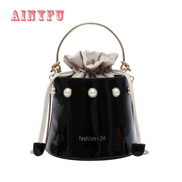 new women's bag 2020 spring sweet lady sequin bucket bag pearl decoration portable drawstring pouch crossbody b748
new women's bag 2020 spring sweet lady sequin bucket bag pearl decoration portable drawstring pouch crossbody b748
