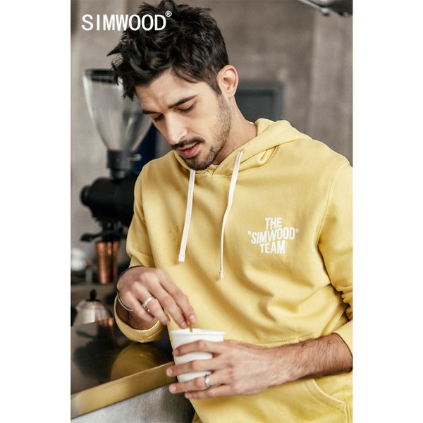 simwood 2019 spring new hoodie men 100% cotton letter print hooded sweatshirts male plus size casual pullovers 190139, Black
simwood 2019 spring new hoodie men 100% cotton letter print hooded sweatshirts male plus size casual pullovers 190139, Black