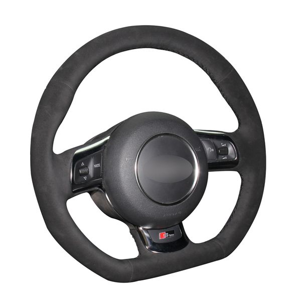 hand-stitched diy black suede car steering wheel cover for r8 2008-2010 2008-2015s 2009-2015 2012-2013
hand-stitched diy black suede car steering wheel cover for r8 2008-2010 2008-2015s 2009-2015 2012-2013