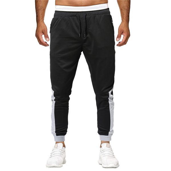men's sport pants joint lashing patchwork loose sweatpants drawstring pant male 2019 joggers stretch trousers men casual pant, Black
men's sport pants joint lashing patchwork loose sweatpants drawstring pant male 2019 joggers stretch trousers men casual pant, Black