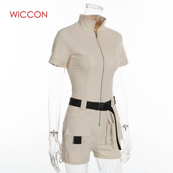 women buckle playsuits turn down collar zipper bodysuits patchwork short sleeve mujer playsuits street fashion, Black;white
women buckle playsuits turn down collar zipper bodysuits patchwork short sleeve mujer playsuits street fashion, Black;white