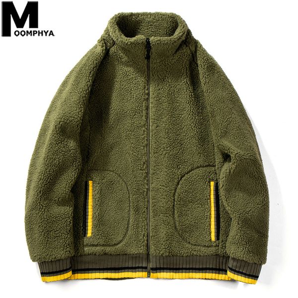 men clothes 2019 winter berber fleece men hoodies stand collar coat streetwear sweatshirt zipper cardigan hoodie, Black
men clothes 2019 winter berber fleece men hoodies stand collar coat streetwear sweatshirt zipper cardigan hoodie, Black