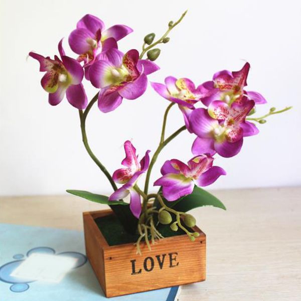 garden deskartificial butterfly orchid craft home office silk flower display wood pot gift simulation bonsai decoration mini
garden deskartificial butterfly orchid craft home office silk flower display wood pot gift simulation bonsai decoration mini