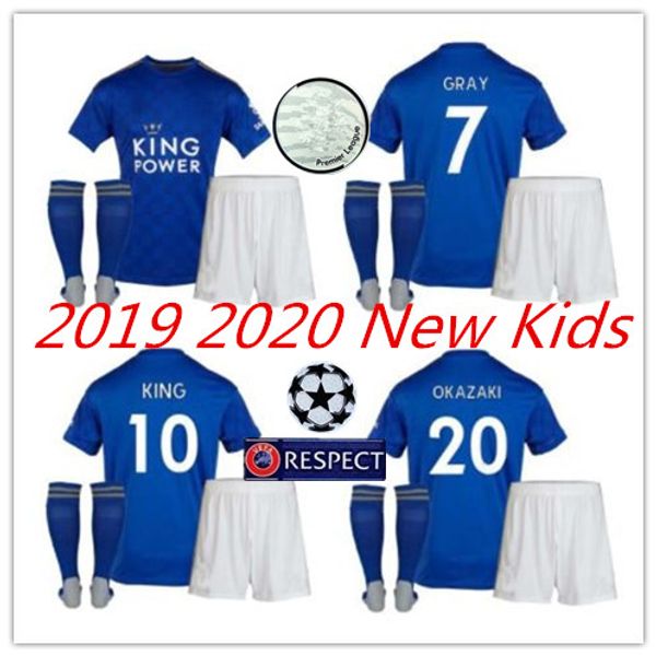 2019 leicester kids soccer jerseys city kit 19 20 camiseta home blue #9 vardy maddison gray maguire ndidi child boy set football shirt
2019 leicester kids soccer jerseys city kit 19 20 camiseta home blue #9 vardy maddison gray maguire ndidi child boy set football shirt