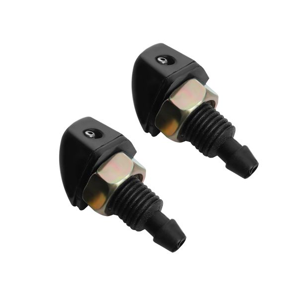 4pcs car vehicle front windshield wipers washer sprayer nozzle plastic black universal washer
4pcs car vehicle front windshield wipers washer sprayer nozzle plastic black universal washer
