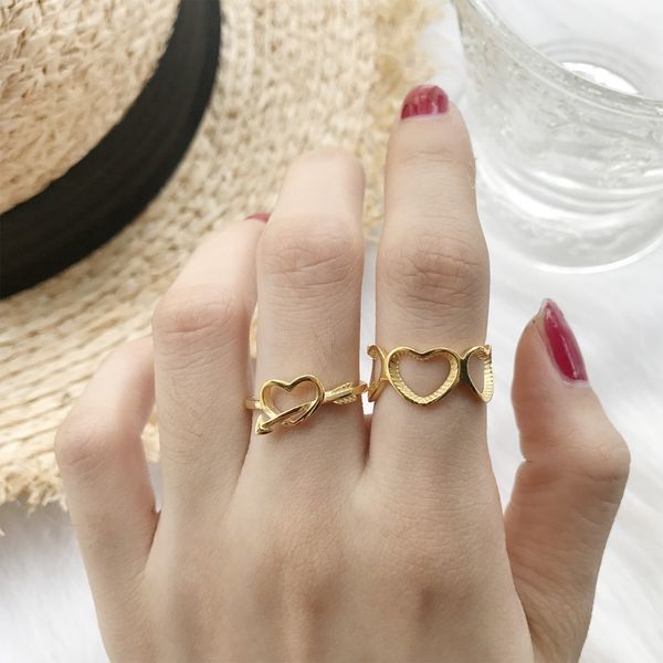 1pc authentic s925 sterling silver fine jewelry gold open love heart / cupid's arrow rings j401, Golden;silver
1pc authentic s925 sterling silver fine jewelry gold open love heart / cupid's arrow rings j401, Golden;silver
