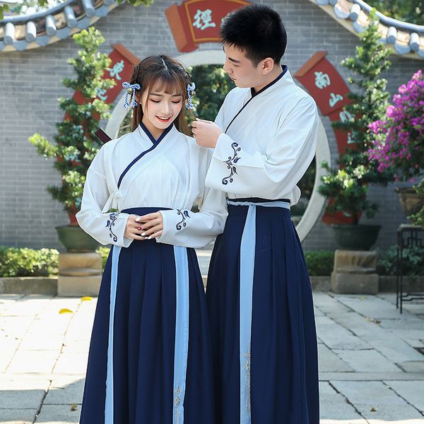 origional p shoot traditional chinese clothing embroidery cross collar jacket skirt daily life martial arts-style couple clo, Black;red
origional p shoot traditional chinese clothing embroidery cross collar jacket skirt daily life martial arts-style couple clo, Black;red
