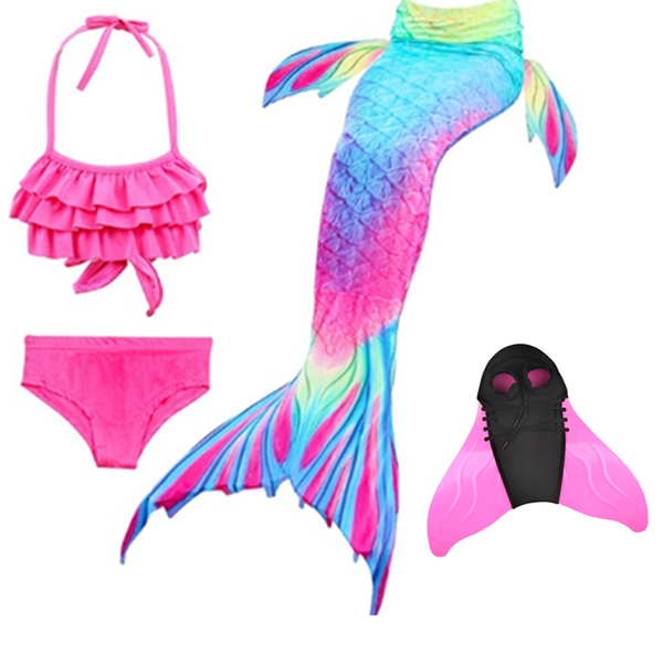 2018 4pcs/set kids girls mermaid tails with fin swimsuit bikini bathing suit dress for girls with flipper for swim
2018 4pcs/set kids girls mermaid tails with fin swimsuit bikini bathing suit dress for girls with flipper for swim