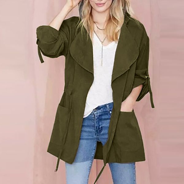 2019 autumn summer women's casual long sleeve solid color pocket drawstring hooded coat jacket windbreaker 8.13, Black;brown
2019 autumn summer women's casual long sleeve solid color pocket drawstring hooded coat jacket windbreaker 8.13, Black;brown