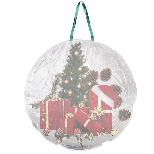 holiday christmas wreath pvc storage bag for 30inch wreaths storage bag for storing christmas tree garland 76*20cm new fashion
holiday christmas wreath pvc storage bag for 30inch wreaths storage bag for storing christmas tree garland 76*20cm new fashion