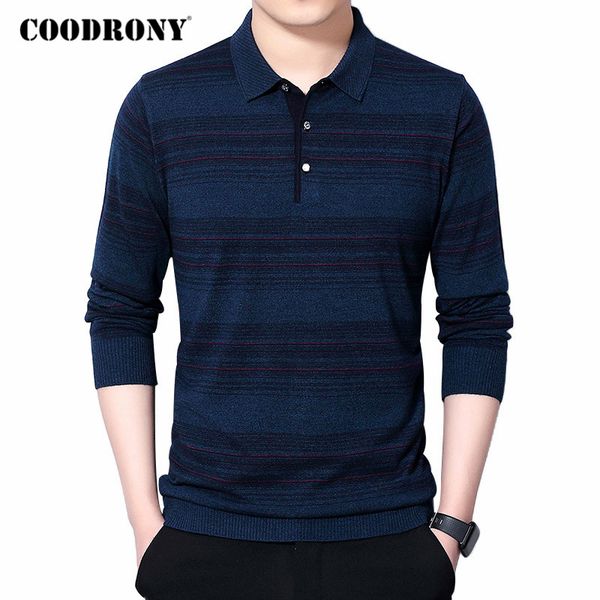 men's sweaters coodrony brand sweater men spring autumn casual turn-down collar pull homme soft wool pullover mens striped knitwear shi, White;black
men's sweaters coodrony brand sweater men spring autumn casual turn-down collar pull homme soft wool pullover mens striped knitwear shi, White;black