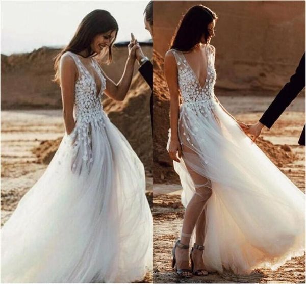 2019 лето boho свадебные платья глубокий v шеи sheer чешские свадебные платья see through a line аппликации сплит пляж свадебное платье деше, White
2019 лето boho свадебные платья глубокий v шеи sheer чешские свадебные платья see through a line аппликации сплит пляж свадебное платье деше, White