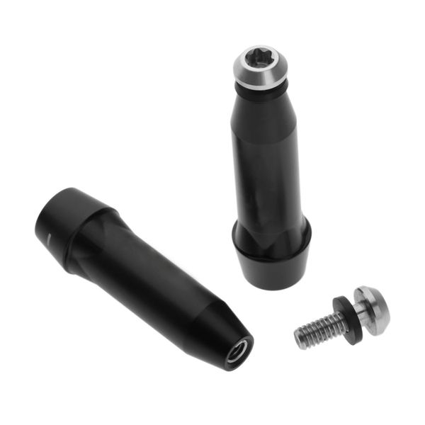 black aluminum golf shaft adapter sleeve replacement tip size 0.335 0.350 for ping anser g25 drivers fairways golf accessories
black aluminum golf shaft adapter sleeve replacement tip size 0.335 0.350 for ping anser g25 drivers fairways golf accessories