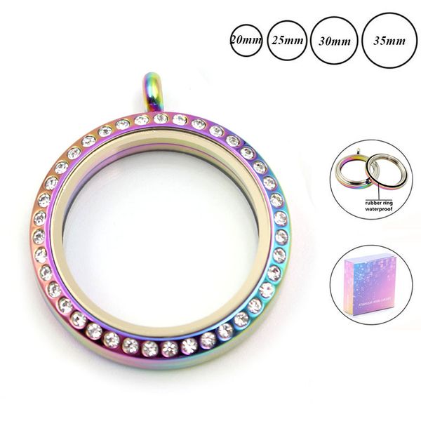 wholesale waterproof locket 20mm 25mm 35mm rainbow color twist 316l stainless steel floating locket pendant with crystals, Silver
wholesale waterproof locket 20mm 25mm 35mm rainbow color twist 316l stainless steel floating locket pendant with crystals, Silver
