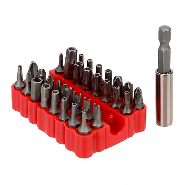 diywork hand tools extension bit holder screwdriver bits tamper proof security bit torx star hex kit 33 in 1 magnetic
diywork hand tools extension bit holder screwdriver bits tamper proof security bit torx star hex kit 33 in 1 magnetic