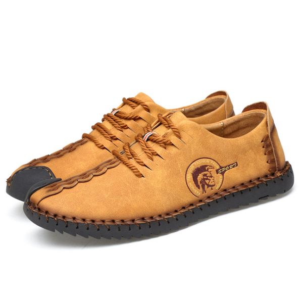 2020 wholesale comfortable casual shoes men's wild flat shoes trendy fashion black brown yellow stitching casual shoes 40-45
2020 wholesale comfortable casual shoes men's wild flat shoes trendy fashion black brown yellow stitching casual shoes 40-45