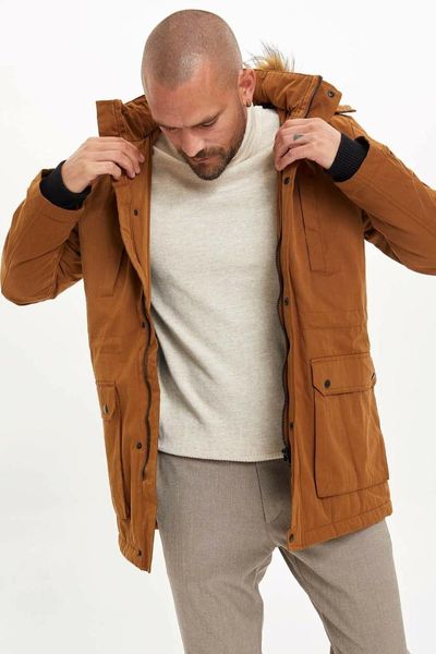 defacto man hooded warm wool cotton parker coats mens casual zipper pocket thicken jackets male winter - l0034az19wn, Black
defacto man hooded warm wool cotton parker coats mens casual zipper pocket thicken jackets male winter - l0034az19wn, Black