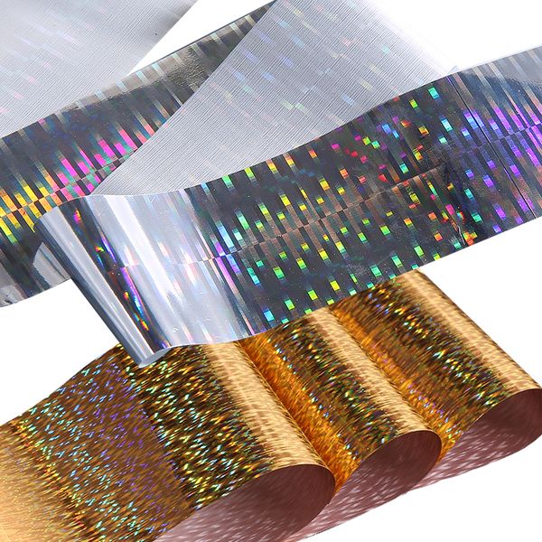 2 models 4*100cm holo starry nail foil gold silver plaid line manicure nail art transfer sticker, Black
2 models 4*100cm holo starry nail foil gold silver plaid line manicure nail art transfer sticker, Black