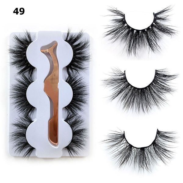 new 3pair 25mm 3d mink eyelash 5d real mink eyelashes reusable natural false eyelash 3 popular mixed style eyelash extension lash tweezer
new 3pair 25mm 3d mink eyelash 5d real mink eyelashes reusable natural false eyelash 3 popular mixed style eyelash extension lash tweezer