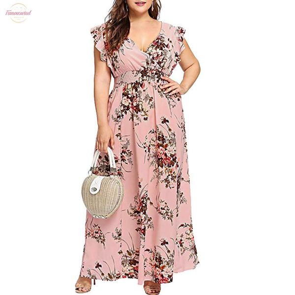 women plus size summer dress female v neck floral bohemia sleeveless fashion party beach maxi dress vestidos de verano, Black;gray
women plus size summer dress female v neck floral bohemia sleeveless fashion party beach maxi dress vestidos de verano, Black;gray