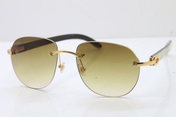 wholesale rimless glasses designer rimless 8300729 black mix white buffalo horn sunglasses pilot sunglasses uv400 driving glasses, White;black
wholesale rimless glasses designer rimless 8300729 black mix white buffalo horn sunglasses pilot sunglasses uv400 driving glasses, White;black