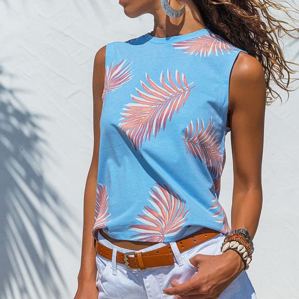 2019 korean clothes chemise femme women's printing sleeveless t-shirt printsleeve shirt tee shirt femme sexy top, White
2019 korean clothes chemise femme women's printing sleeveless t-shirt printsleeve shirt tee shirt femme sexy top, White