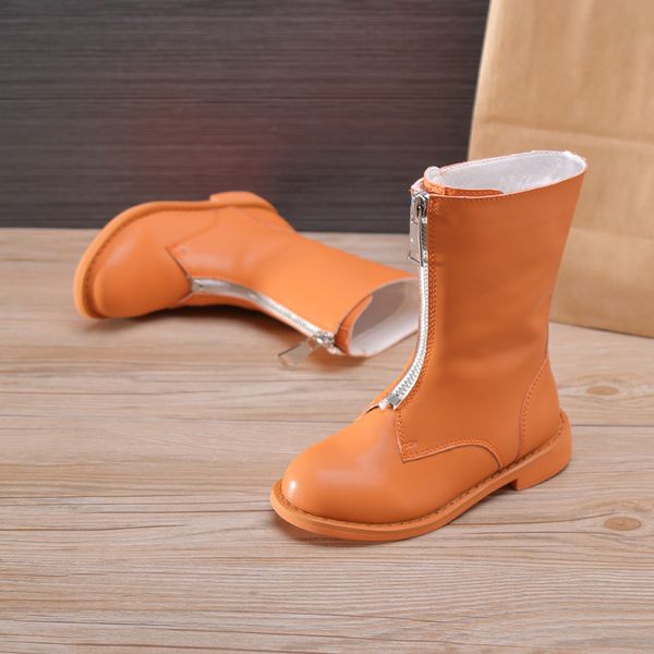 selling children boots mid-calf keep warm martin boots kids leather shoes winter plush with zipper pure color sgf028, Black;grey
selling children boots mid-calf keep warm martin boots kids leather shoes winter plush with zipper pure color sgf028, Black;grey