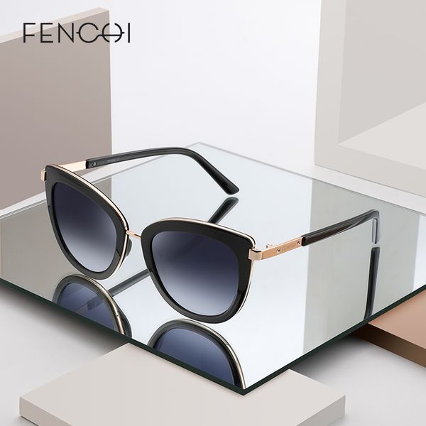 fenchi cat eye women sunglasses female sun glasses black white brand designer vintage punk oculos de sol feminino lunettes y200415, White;black
fenchi cat eye women sunglasses female sun glasses black white brand designer vintage punk oculos de sol feminino lunettes y200415, White;black