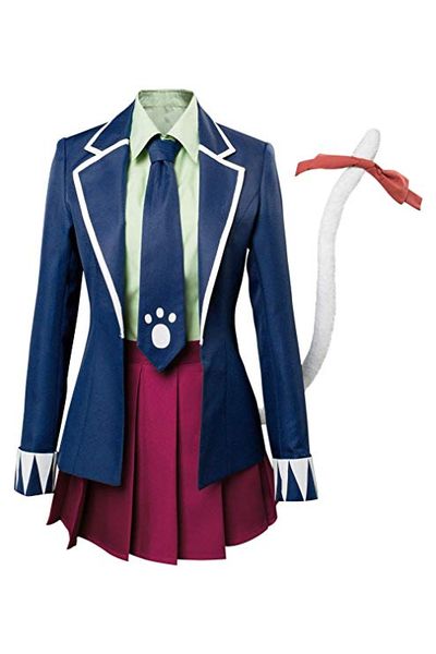 fairy tail финальный сезон carla human form dress косплей костюм школьная форма наряд, Black
fairy tail финальный сезон carla human form dress косплей костюм школьная форма наряд, Black