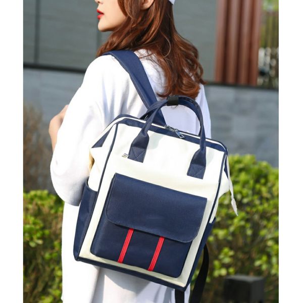 new multi-function fashion large capacity insulation mummy bag korean version of canvas women's backpack pregnant women bag
new multi-function fashion large capacity insulation mummy bag korean version of canvas women's backpack pregnant women bag