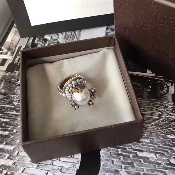 c1786 fashionable new brass retro imitation pearl vine petal ring femininity jewelry party ring size 6 7 8, Silver
c1786 fashionable new brass retro imitation pearl vine petal ring femininity jewelry party ring size 6 7 8, Silver