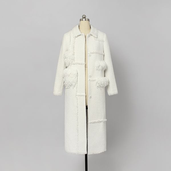 women's wool & blends autumn winter coat women clothes long woolen coats korean vintage elegant jacket overcoat manteau femme hiver zl8, Black
women's wool & blends autumn winter coat women clothes long woolen coats korean vintage elegant jacket overcoat manteau femme hiver zl8, Black