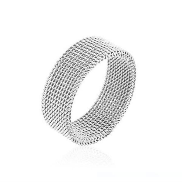 silver mesh design men or women ring fashion finger ring jewelry duocaix-jzs, Golden;silver
silver mesh design men or women ring fashion finger ring jewelry duocaix-jzs, Golden;silver