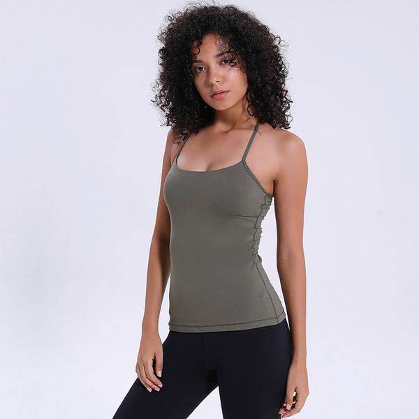 direct selling yoga exercise running gym shirt drak gray vest women belt chest pad gathered back breathable fitness camisole, Black;blue
direct selling yoga exercise running gym shirt drak gray vest women belt chest pad gathered back breathable fitness camisole, Black;blue