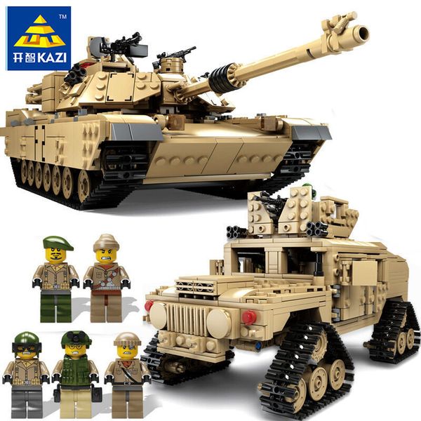 Кази новая тема танк строительные блоки 1463 шт. строительные блоки M1a2 Abrams Mbt Ky10000 1 И
Кази новая тема танк строительные блоки 1463 шт. строительные блоки M1a2 Abrams Mbt Ky10000 1 И
