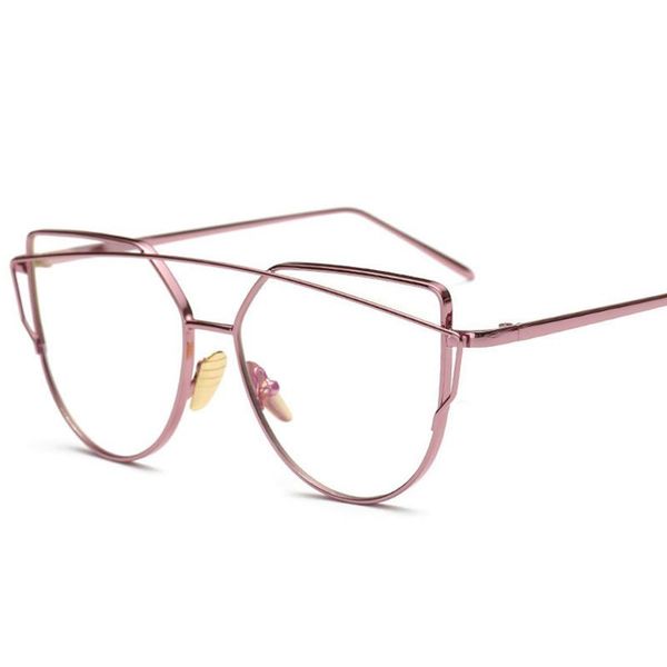 wholesale-new fashion cat eye for women glasses men optical lens metal frame sunglasses female vintage transparent glasses, Silver
wholesale-new fashion cat eye for women glasses men optical lens metal frame sunglasses female vintage transparent glasses, Silver