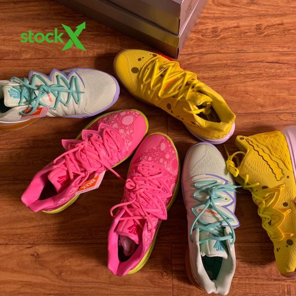 new color kyrie 5 sponge bob stock x shoes men basketball shoes 5s trainers irving 5 kyries sneakers
new color kyrie 5 sponge bob stock x shoes men basketball shoes 5s trainers irving 5 kyries sneakers