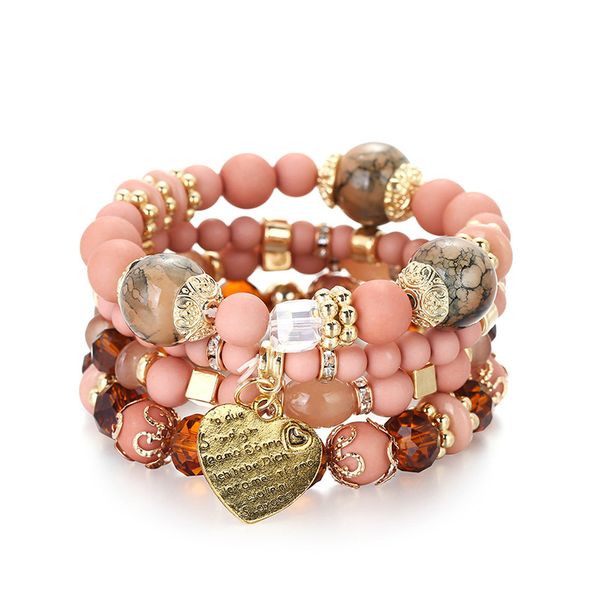 boho ethnic multilayer natural stone beaded bracelets fashion metal heart pendant charms elastic wrap bracelet bangles jewelry, Golden;silver
boho ethnic multilayer natural stone beaded bracelets fashion metal heart pendant charms elastic wrap bracelet bangles jewelry, Golden;silver