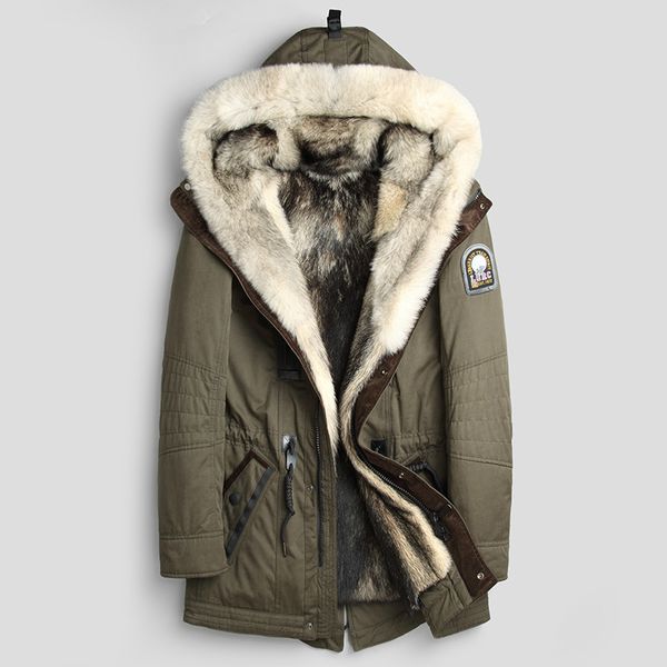 real fur coat natural wolf fur parka men's winter jacket male streetwear long coats luxury warm jackets veste l17-1288 yy346, Black
real fur coat natural wolf fur parka men's winter jacket male streetwear long coats luxury warm jackets veste l17-1288 yy346, Black