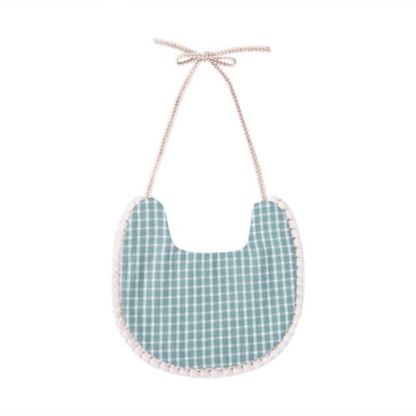 new baby boy girl toddler infant waterproof saliva towel feeding double-deck bibs