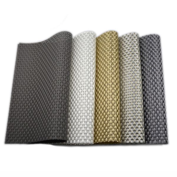 4pcs/lot 5 colors dinner placemat pvc place table mats gold silver tableware dinnerware kitchen table pads tools
4pcs/lot 5 colors dinner placemat pvc place table mats gold silver tableware dinnerware kitchen table pads tools