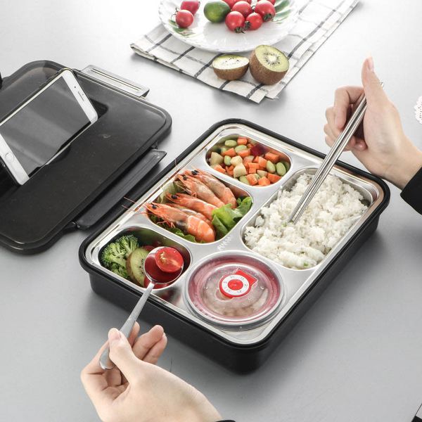 lunch box stainless steel portable picnic office school food containers with compartments dinner pail keep warm airproof
lunch box stainless steel portable picnic office school food containers with compartments dinner pail keep warm airproof
