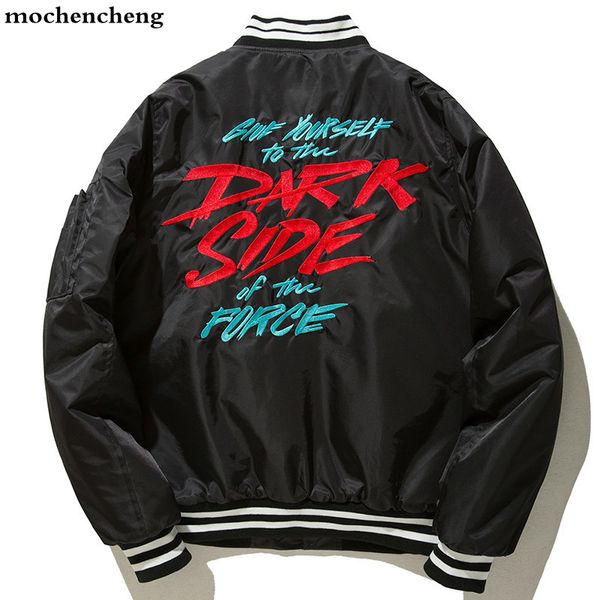 embroidery bomber jacket men winter warm casual streetwear flight overcoats thick motorcycle jackets outwear nc13, Black;brown
embroidery bomber jacket men winter warm casual streetwear flight overcoats thick motorcycle jackets outwear nc13, Black;brown