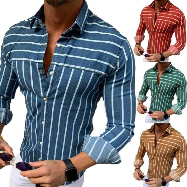 fashion men business slim thin fitness stripe print turn down collar button long sleeve mini top, White;black
fashion men business slim thin fitness stripe print turn down collar button long sleeve mini top, White;black