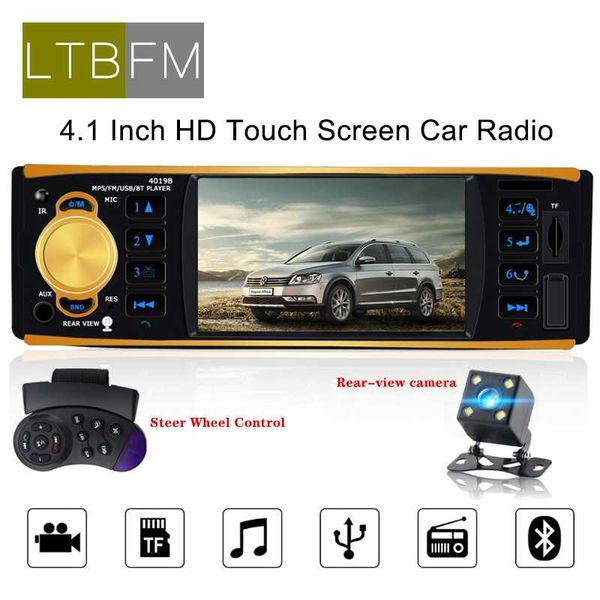 ltbfm 4019b car audio player 4.1" 1 din car radio bluetooth stereo radio mp5 multimedia player auto usb aux fm camera
ltbfm 4019b car audio player 4.1" 1 din car radio bluetooth stereo radio mp5 multimedia player auto usb aux fm camera