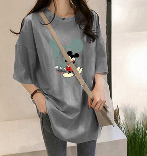 2020 new fashion womens designer t-shirts summer loose breathable plus size womens cloths carton style mouse print cloths, White
2020 new fashion womens designer t-shirts summer loose breathable plus size womens cloths carton style mouse print cloths, White