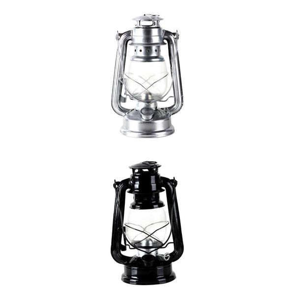 2pcs retro kerosene lamp, camping lamp, camping lantern light for indoor outdoor decoration, silver & black
2pcs retro kerosene lamp, camping lamp, camping lantern light for indoor outdoor decoration, silver & black